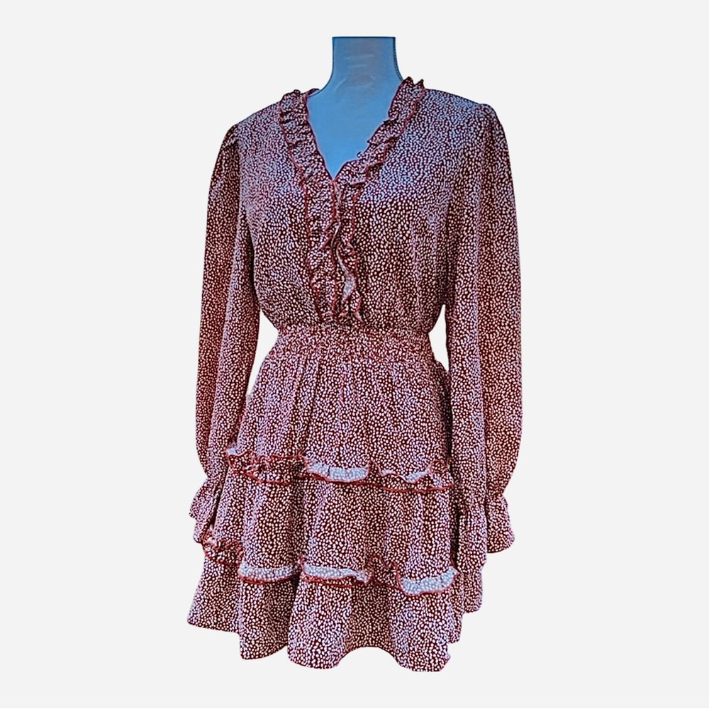 New in ruffle dress